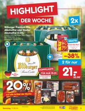 Aktueller Netto Marken-Discount Prospekt mit Bier, "Aktuelle Angebote", Seite 3