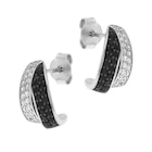 Boucles d'oreilles en argent rhodié et oxydes de zirconium - E.Leclerc Boucles d'oreilles en argent rhodié et oxydes de zirconium à 24,00 € dans le catalogue E.Leclerc