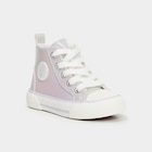 Baskets zippées montantes bout renforcé violet fille - La Halle Baskets zippées montantes bout renforcé violet fille à 13,99 € dans le catalogue La Halle