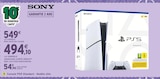 Console PS5 Standard - Modèle slim - Sony - Intermarché à Pau Console PS5 Standard - Modèle slim - Sony en promo chez Intermarché Pau à 494,10 €