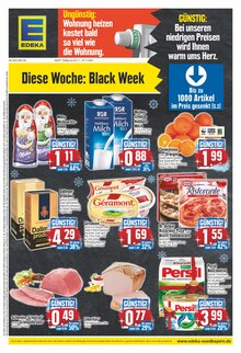 EDEKA Prospekt für Dietenheim, Iller mit 20 Seiten EDEKA Prospekt für Dietenheim, Iller: Diese Woche: Black Week!, 20 Seiten, 22.11.2021 - 27.11.2021