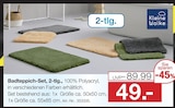 Badteppich-Set von Kleine Wolke im aktuellen Möbel Inhofer Prospekt für 49,00 €