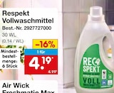 Vollwaschmittel Angebote von Respekt bei Netto Marken-Discount Ingolstadt für 4,19 €