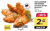 GRILLSAISON – ISS IMMER! Chicken Wings gewürzt von Netto im aktuellen Netto mit dem Scottie Prospekt