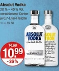 Aktuelles Vodka Angebot bei V-Markt in Augsburg ab 10,99 €