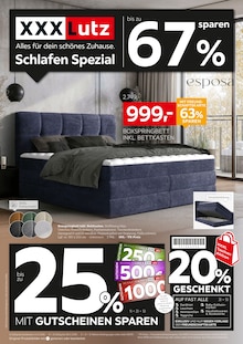Aktueller XXXLutz Prospekt (Michelsneukirchen, 16 Seiten zum blättern XXXLutz Prospekt BIS ZU 67% SPAREN mit 16 Seiten