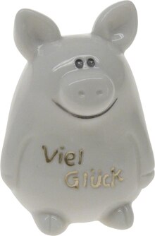 Keramikschweinchen 'Viel Glück' Angebot in Ingelheim am Rhein im aktuellen Prospekt bei dm-drogerie markt in Ingelheim am Rhein