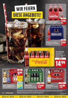 Cola im aktuellen E center Prospekt (Bietigheim-Bissingen) Cola im E center Prospekt "Aktuelle Angebote" mit 55 Seiten (Bietigheim-Bissingen)