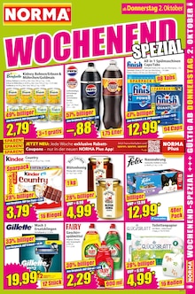 Rasierklingen Angebot im aktuellen Norma Prospekt auf Seite 18