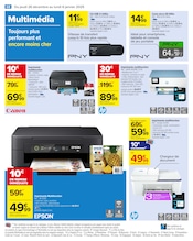 Promos Epson dans le catalogue "Carrefour" de Carrefour à la page 74