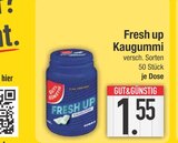 Fresh up Kaugummi von GUT&GÜNSTIG im aktuellen EDEKA Prospekt für 1,55 €