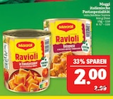 Ravioli im Angebot bei Marktkauf in Schweinfurt Ravioli Angebote von Maggi bei Marktkauf Schweinfurt für 2,00 €
