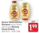 Wahre Schätze Shampoo Honig Schätze Angebote von Garnier bei EDEKA Freiburg für 1,99 €