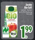 Bio-Saft von Jacoby im aktuellen EDEKA Prospekt für 1,99 €