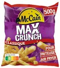 Frites surgelées max crunch - MCCAIN - Super U à Pessac Frites surgelées max crunch - MCCAIN en promo chez Super U Pessac à 0,86 €