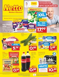Netto Marken-Discount Prospekt für Duisburg: "Aktuelle Angebote", 56 Seiten, 29.07.2024 - 03.08.2024