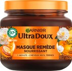 Masque nutrition intense huile d’avocat et beurre de karité - ULTRA DOUX dans le catalogue Cora