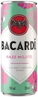 Rum & Cola oder Razz Mojito Angebote von Bacardi bei REWE Frankenthal für 1,79 €