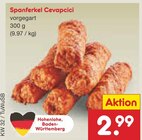 Netto Marken-Discount Spiesheim - Spanferkel Cevapcici Angebot im Prospekt Spanferkel Cevapcici bei Netto Marken-Discount im Spiesheim Prospekt für 2,99 €