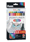 Fineliner Pointliner von Pentel im aktuellen Müller Prospekt