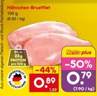 Netto Marken-Discount - Hähnchen-Brustfilet Angebot im Prospekt Hähnchen-Brustfilet bei Netto Marken-Discount im Prospekt "" für 0,79 €