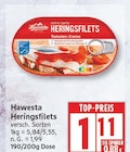 Heringsfilets Tomaten-Creme von Hawesta im aktuellen EDEKA Prospekt