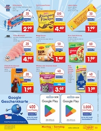 Gutschein Angebot & Preis im aktuellen Netto Marken-Discount Prospekt Gutschein Angebot im aktuellen Netto Marken-Discount Prospekt auf Seite 47