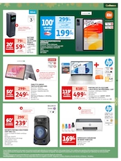 Promos Enceintes portables dans le catalogue "Fêtons Noël" de Auchan Hypermarché à la page 49