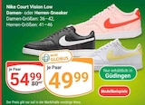 Court Vision Low Angebote von Nike bei GLOBUS Braunschweig für 49,99 €