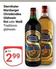 Nürnberger Christkindles Glühwein Rot im Angebot bei GLOBUS in Zwickau Nürnberger Christkindles Glühwein Rot Angebote von Sternthaler bei GLOBUS Zwickau für 2,99 €