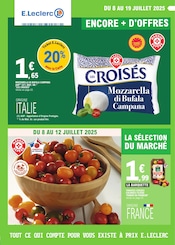Catalogue E.Leclerc à Liergues cette semaine, valable du 08/07/2025 au 19/07/2025 Prospectus E.Leclerc à Liergues, "TOUT CE QUI COMPTE POUR VOUS EXISTE À PRIX E.LECLERC", 48 pages de promos valables du 08/07/2025 au 19/07/2025
