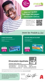 Aktueller mea - meine apotheke Apotheke Prospekt in Blaustein und Umgebung, "Unsere Juni-Angebote" mit 4 Seiten, 01.06.2025 - 30.06.2025