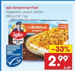 Iglo Schlemmerfilet im Netto Marken-Discount Prospekt Schlemmer Filet von iglo im aktuellen Netto Marken-Discount Prospekt für 2,99 €