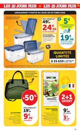 Promos Boîte De Rangement dans le catalogue "LES 20 JOURS PLUS" de Hyper U Boîte De Rangement en promo dans le catalogue Hyper U à la page 37