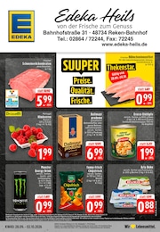 EDEKA Prospekt für Dülmen mit 24 Seiten EDEKA Prospekt "Aktuelle Angebote" für Dülmen, 24 Seiten, 28.09.2026 - 02.10.2026