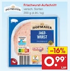 Aktuelle Wurst Angebote bei Netto Marken-Discount in Karlsruhe Aktuelles Frischwurst-Aufschnitt Angebot bei Netto Marken-Discount in Karlsruhe ab 0,99 €