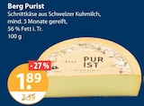 Berg Purist bei V-Markt im Rottenburg Prospekt für 1,89 €
