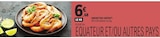 Crevettes cuites en promo à 6,68 € chez E.Leclerc Crevettes cuites dans le catalogue E.Leclerc