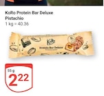 Protein Bar Deluxe Pistachio Angebote von KoRo bei GLOBUS Oberhausen für 2,22 €