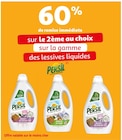 60% de remise immédiate sur le 2ème au choix sur la gamme des lessives liquides PERSIL(1) - PERSIL dans le catalogue Auchan Supermarché