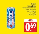 Energy Drink Angebote von Booster bei EDEKA Nürnberg für 0,69 €