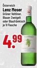 Grüner Veltliner im Angebot bei Trinkgut in Rosenheim Grüner Veltliner Angebote von Lenz Moser bei Trinkgut Rosenheim für 4,99 €