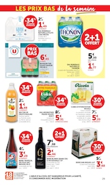 Promos Eau Minérale dans le catalogue "Super U" de Super U Eau Minérale en promo dans le catalogue Super U à la page 29