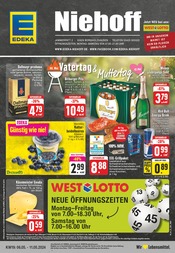 Aktueller EDEKA Supermarkt Prospekt in Borgholzhausen und Umgebung, "Aktuelle Angebote" mit 24 Seiten, 06.05.2024 - 11.05.2024