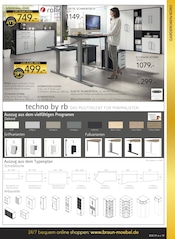Schreibtisch im BRAUN Möbel-Center Prospekt in Albstadt Aktueller BRAUN Möbel-Center Prospekt mit Schreibtisch, "Wir feiern Jubiläum!", Seite 19