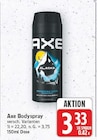 Bodyspray von Axe für 3,33 € bei E center im Angebot Bodyspray von Axe im aktuellen E center Prospekt
