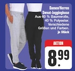 Damen/Herren Sweat-Jogginghose Angebote bei EDEKA Schwabach für 8,99 €