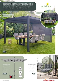 Zelt im Möbel Martin Prospekt "DER SOMMER LÄDT EIN!" mit 24 Seiten (Mainz)