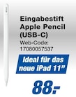 Eingabestift Apple Pencil (USB-C) im Angebot bei expert in Köln Eingabestift Apple Pencil (USB-C) Angebote von Apple bei expert Köln für 88,00 €