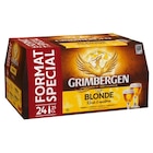 Bière d'Abbaye "Format spécial" - GRIMBERGEN - Carrefour Market à Bastia Bière d'Abbaye "Format spécial" - GRIMBERGEN en promo chez Carrefour Market Bastia à 13,39 €